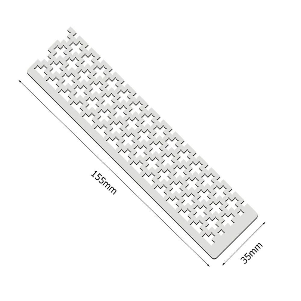 Нержавеющая сталь точечная дрель аксессуар для вышивания рисунок линейка вышивка крестиком инструменты для алмазной живописи