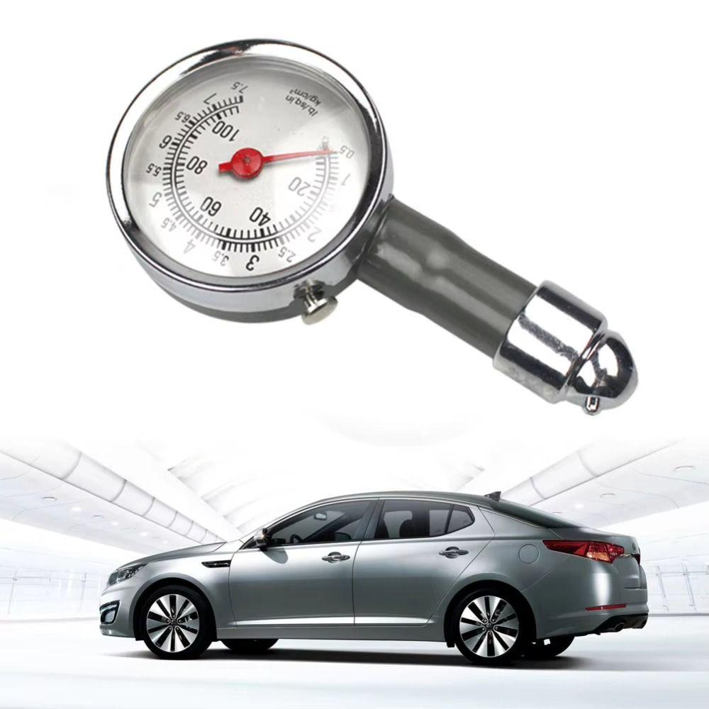 Mini Dial Tyre Meter High Precision Air Pressure Meter Pressure Detector Vehicle Testing