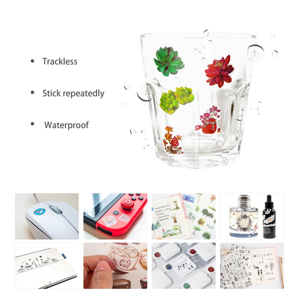 Декоративный набор наклеек для взрослых, дизайны 72 листа, 12 тем, японские бумажные наклейки, различные декоративные наклейки, самоклеящиеся наклейки, граффити-патчи