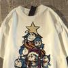 Men's T-shirt Short Sleeved T-shirt, Doraemon Christmas Tree Pattern, Latest Version