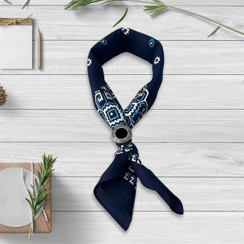 Stylish Ethnic Bandanas for Hip Hop Enthusiasts Breathable Square Scarf and Headwear Unisex Hair Accessory for Women