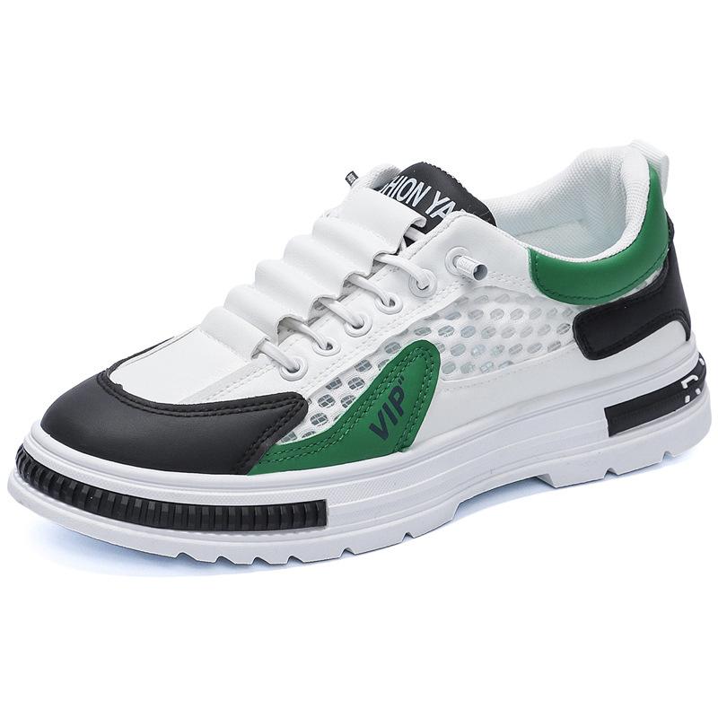 2025 осень новая мужская обувь дышащая сетка кеды мужские корейская версия обуви мужская сетчатая обувь платформа модная повседневная обувь