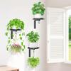 Metal Floating Flower Display Stand Wall Mounted Wall Plant Stand New Plant Holders  Indoor Outdoor