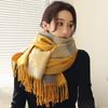 Soft Scarf Winter Cashmere Scarf Women'S Warm Cashmere Blanket Scarf Women'S Shawl Thick Square Scarf