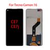 ЖК-экран для Tecno Camon 16 CE7 CE7j, ЖК-дисплей, дигитайзер сенсорного экрана, полная замена в сборе
