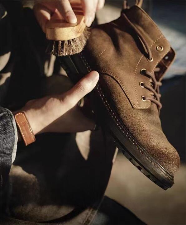 Madden Men's Mid-Cut Retro M43 Desert Leather Boots