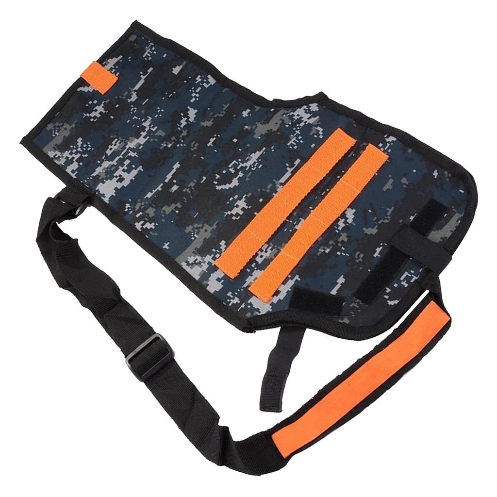 Сумка для хранения пуль игрушечного пистолета с регулируемым ремнем и задним карманом