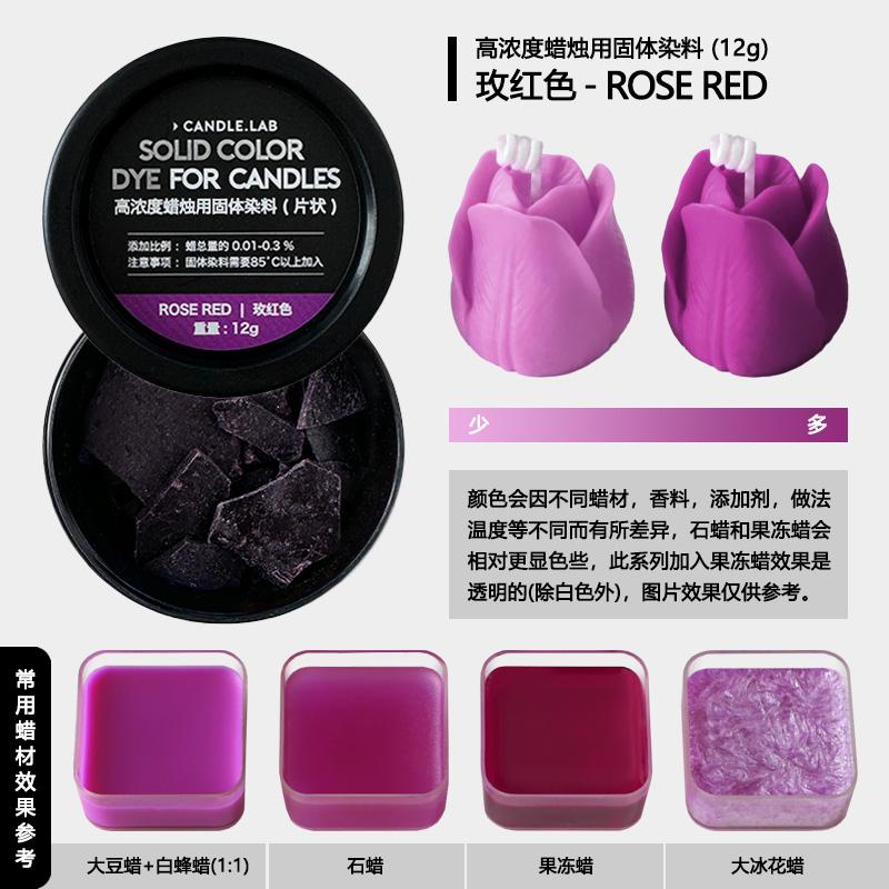 Нетоксичный твердый хлопьевидный краситель для свечей DIY (для соевого, пчелиного, парафинового и гелевого воска) - Многоцветный пигмент