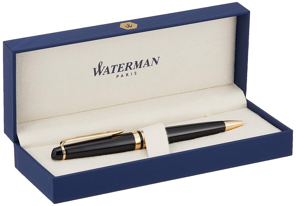 Шариковая ручка WATERMAN Expert Essential Black GT S0951690 Обычный импортный продукт на масляной основе