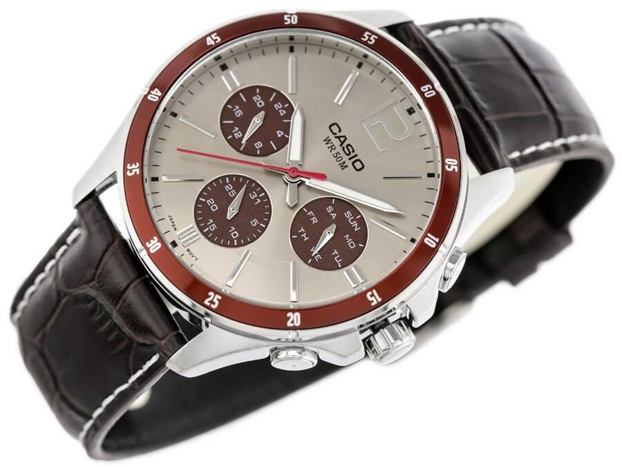 Zegarek Męski Casio Mtp-1374L-7A1V (Zd064C) + Box