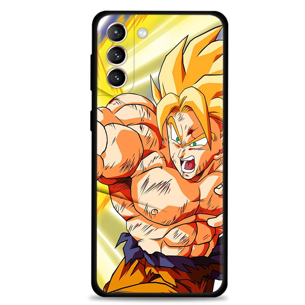 Чехол для телефона Dragon Ball Z Super DBZ Goku для Samsung Galaxy S20 S21 FE S22 Ultra S10 S9 S8 Plus S10e Note 20Ultra, силиконовый чехол
