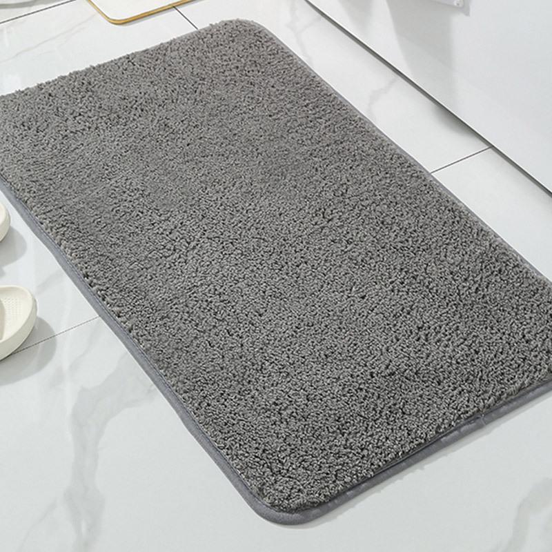 Утолщенный U-образный нескользящий впитывающий коврик для унитаза - грязеотталкивающий коврик для ванной и кровати