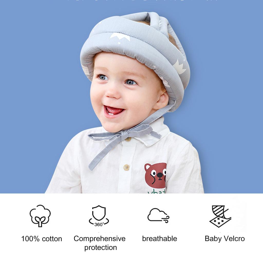 Baby Anti-Fall Headgear Head Protection Hat Anti Collision Safety Helmet