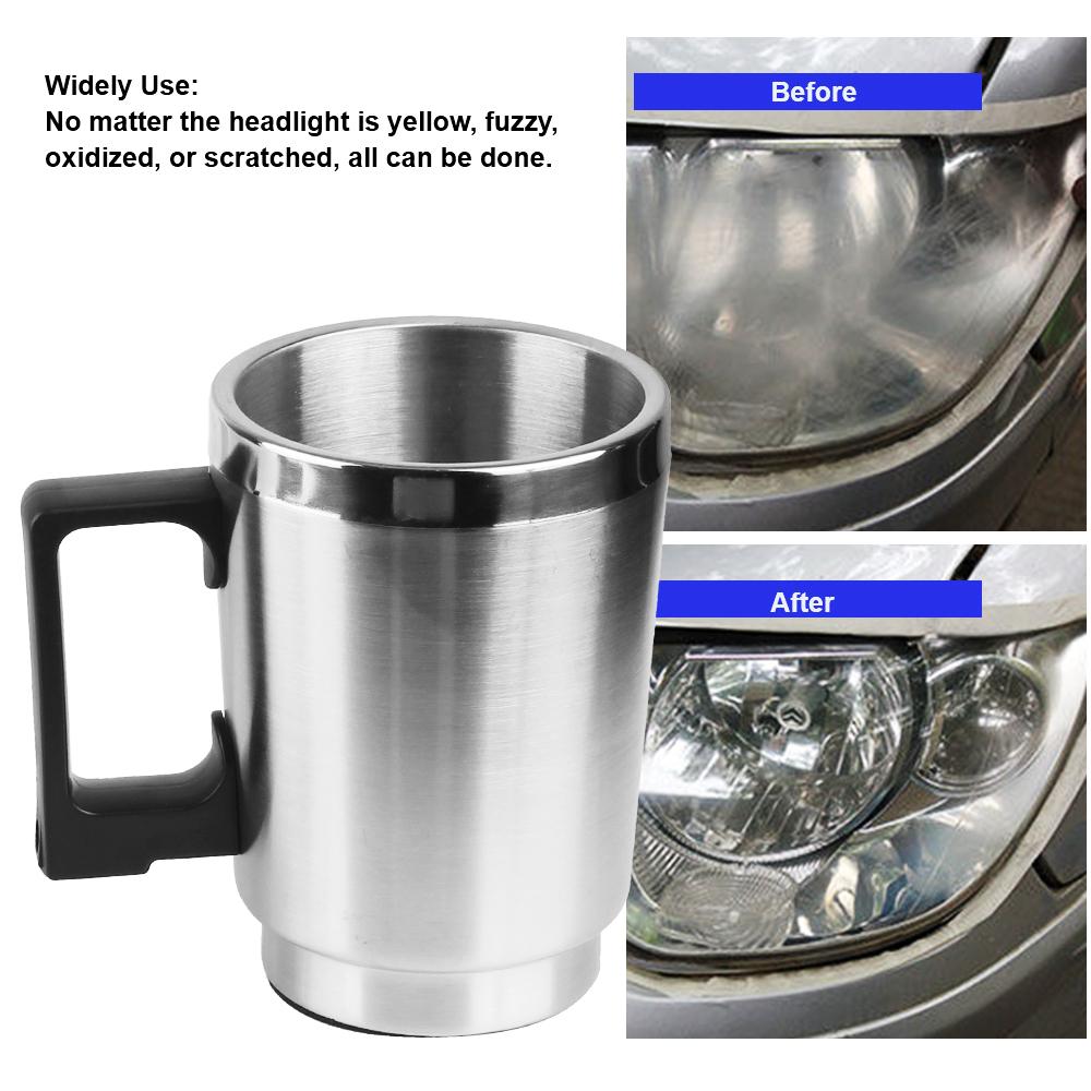 100 мл Чашка-распылитель Инструменты для полировки фар автомобиля Полировальная машинка для фар Мотоциклетные фары Задние фонари Линза Набор для ремонта и восстановления
