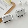 Electroplate Earphone Case For Airpods 4 Simple Protective Plastic Case Case Cover Headphone Pr U7I0