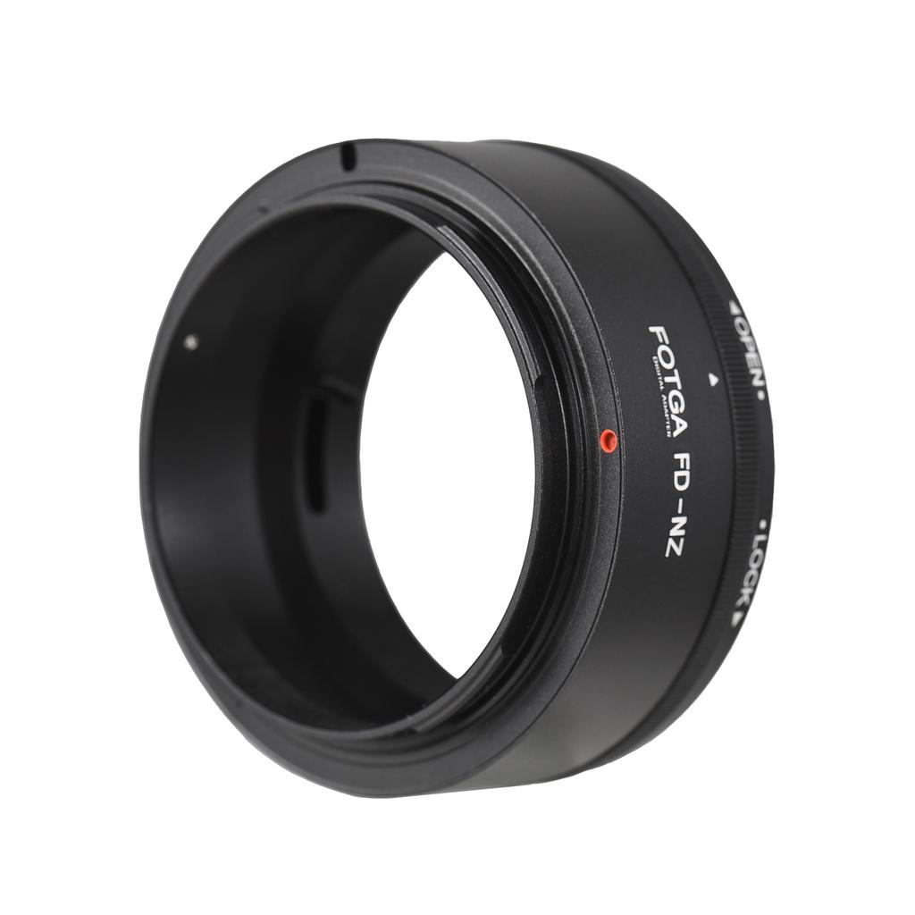 FOTGA High Precision Lens Mount Adapter Ring Aluminum Alloy Replacement for Canon FD-Mount Lens To