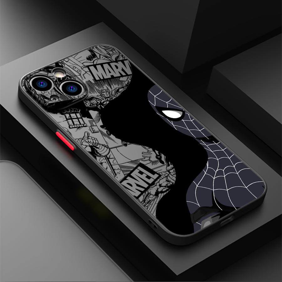 Чехол-накладка Marvels Spider-Man Venom для телефона iPhone 17 Pro Max 17e Air 7 8 SE 14 XS XR 13 Mini 12 16 Plus 11 15
