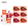 VIBELY Lip Mud Matte Air Fog Velvet Lip Glaze Does Not Stick Cups, White Lips, Cheeks, Two Lip Glaze
