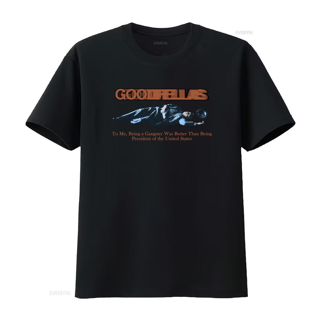 Unisexs Vintage Goodfellas Movie T Shirt Xl Gangster Film With As Good An Offer Ill Ever Get Quote Casual Round Neck All Soft