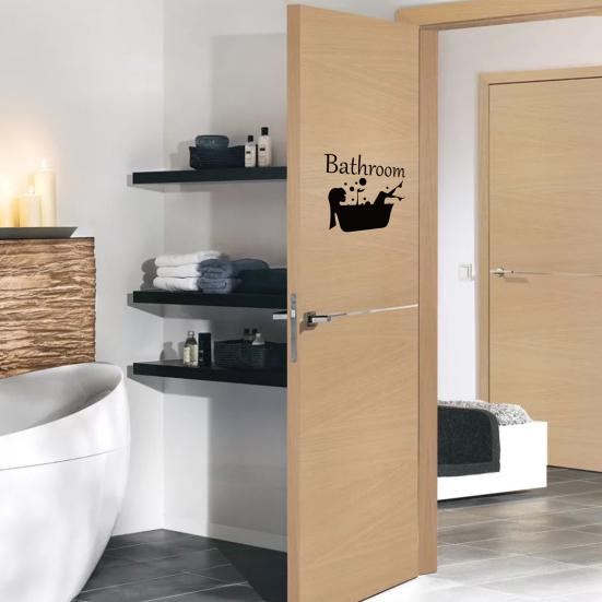 Простой в использовании портативный креативный здоровый DIY декор туалетная наклейка туалетная наклейка