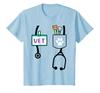 Kids Veterinarian Costume Gift for Boys and Girls, Children's Animal Doctor Veterinarian T-Shirt