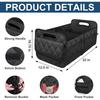 50L Waterproof Car Trunk Organizer Box for Cars, SUVs, and Vans