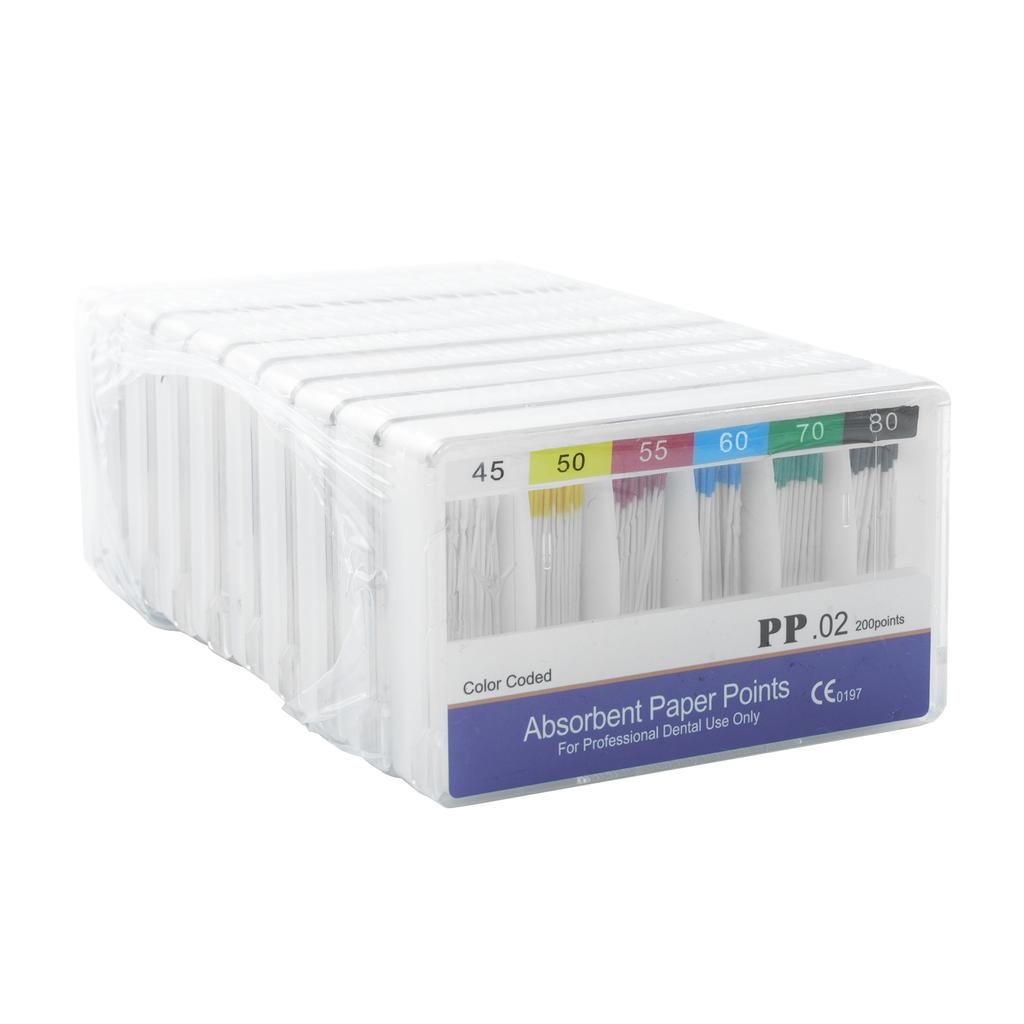 10 коробок Стоматологические впитывающие бумажные штифты Влаговпитывающие бумажные штифты Конусность 0,02 0,04 0,06 Эндодонтия Стоматологические клиники Расходные материалы