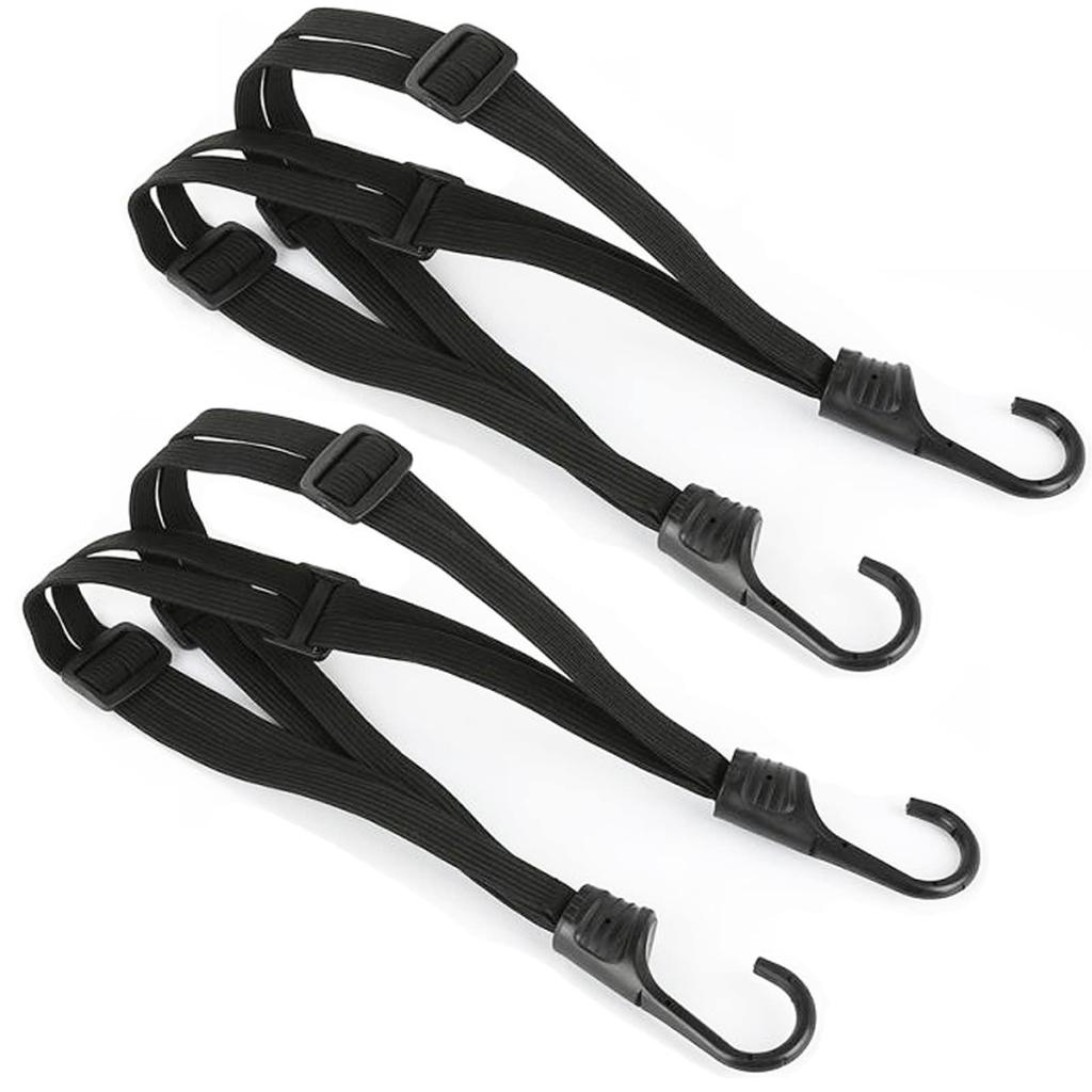 Samcos Elastic Band Set of 2, Easy To Fix, Elastic Motorcycle Helmet Fixing Rope,