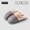 2024 New Women's and Men's Non-Slip Plush Cotton Slippers - Thick Sole, Indoor/Outdoor Wear, Warm & Cozy