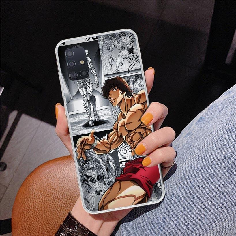 Чехол для телефона Original Anime Baki the Grappler для Samsung Galaxy A52 A32 A22 A12 A51 A31 A50S A30S A20S A10S Note 20 Ultra 10 Plus
