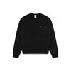 Nike X Dsm Collaboration Fw23 Logo Print Solid Color Crewneck Sweatshirt Unisex Sweatshirt Black DJ2758-010