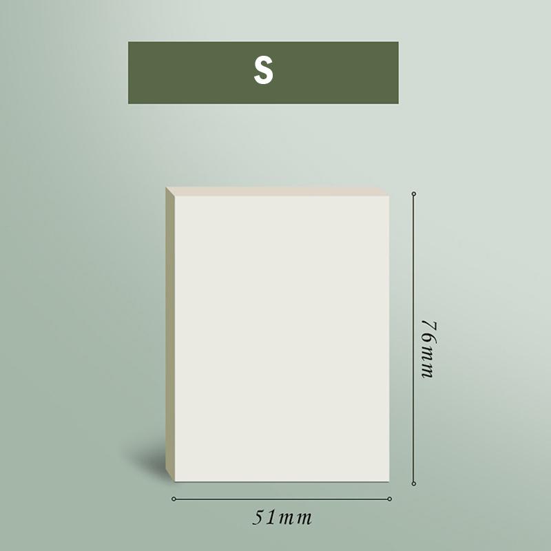 Прозрачная водонепроницаемая липкая записка для домашних животных на каждый день, канцелярские принадлежности, 100 листов