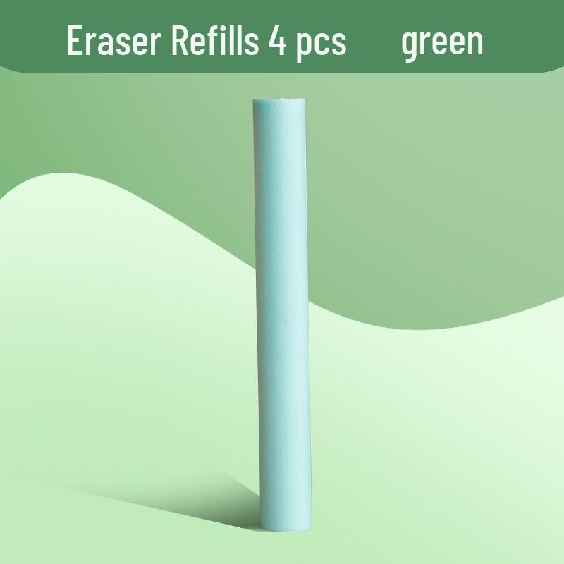 Retractable Push-Button Eraser for Drawing, No Marks, Crumb-Free Design, Ideal for Students and Office Use