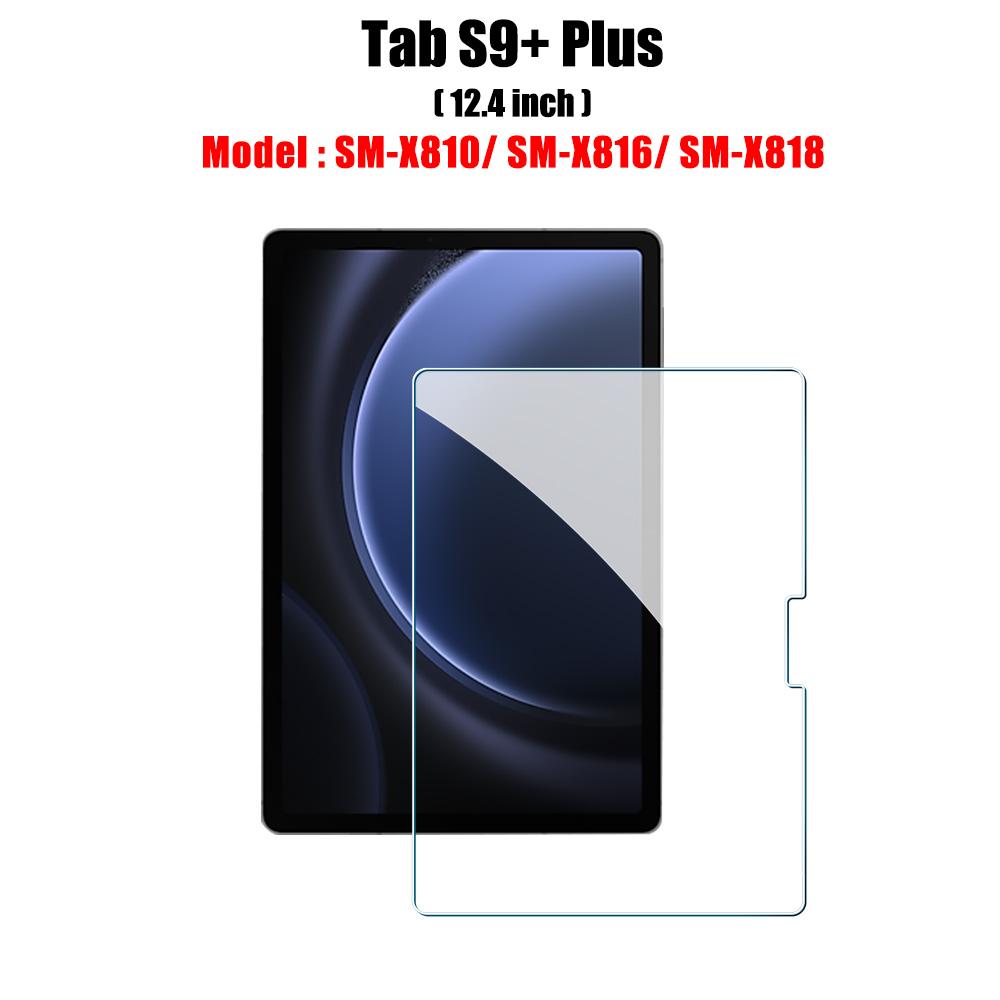 9H Tempered Glass Full Screen Protector For Samsung Galaxy Tab A8 A9 Plus S6 Lite S7 S8 S9 FE 10.4 10.5 10.9 11 12.4 Inches Film
