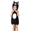 Halloween Cat Costume Animal Cosplay for Stage Performance Children Boys