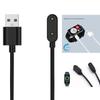 1M USB 2 Pin Magnetic Fast Charge Charger Dock For Huawei Band 7 6 /Watch Fit / Honor Band 6 / Watch ES Charging Cable