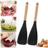 2Pcs Japanese Style Silicone Salad Spatula Nonstick Rice Spoon Cooking Shovel  Non-stick Pan