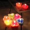 1 Pcs Candles Scented Creative Heart Shaped Valentine's Day Gift Romantic Marriage Paraffin Wax Candles Wedding Accessories