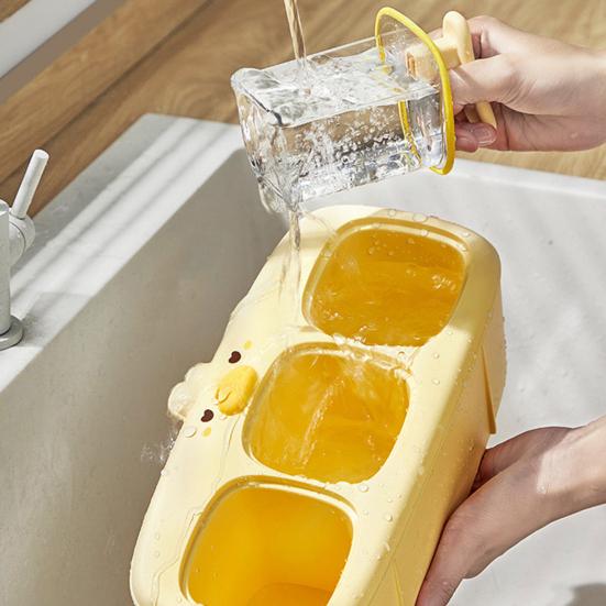 Wall-Mounted Spice Rack with Spoon Transparent Sealed Seasoning Dispenser Multi-Functional Spice Rack Box Jar Kitchen Storage Organizer