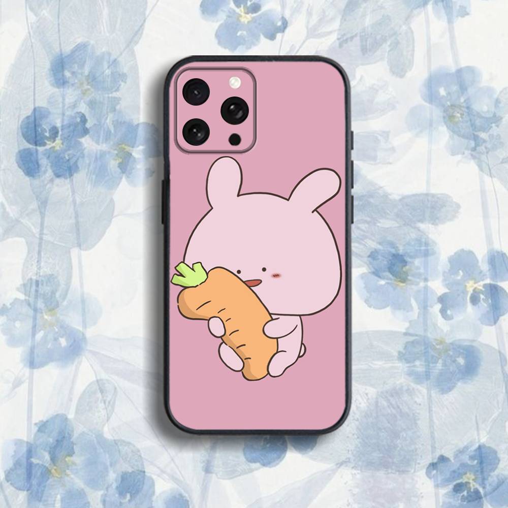 C-CartoonS A-Asamimichan Phone Case For iPhone 17,16,15,14,13,12,Pro,Max,Plus,E,SE4,Air,Mini Black Soft Box
