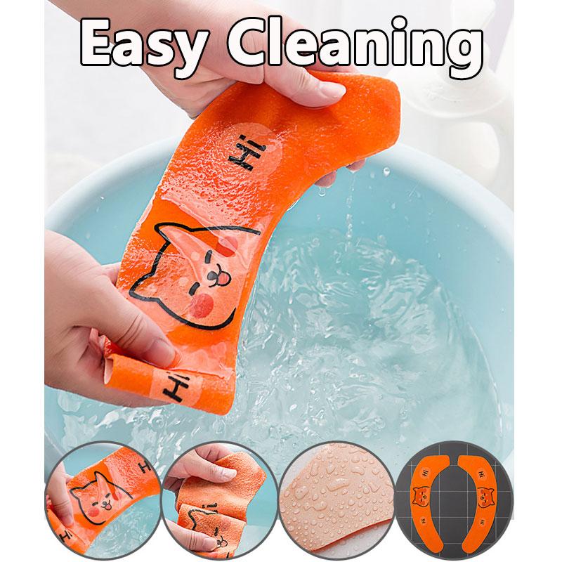 [Большой размер]1 пара чехлов на сиденья унитаза, универсальные моющиеся чехлы для сидений унитаза, наклейки на сиденья унитаза, набор для сидений унитаза