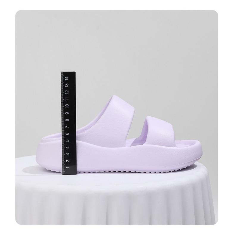 Домашние тапочки из ЭВА на толстой подошве для женщин летом, домашние прохладные тапочки для ног без запаха для использования на открытом воздухе