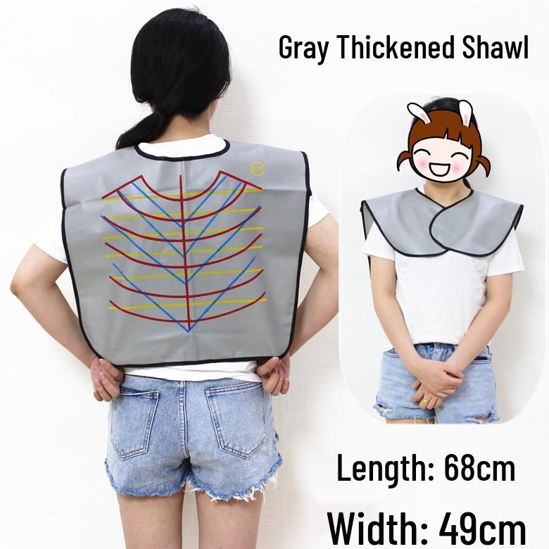 Утолщенная водонепроницаемая парикмахерская накидка для химической завивки, окрашивания и укладки волос.