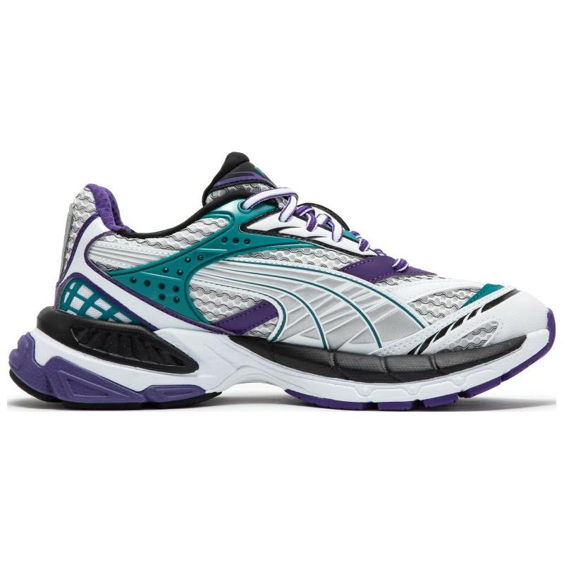 Puma Velophasis Phased - Кроссовки унисекс White Team Violet Серо-Лагуна 389365-07