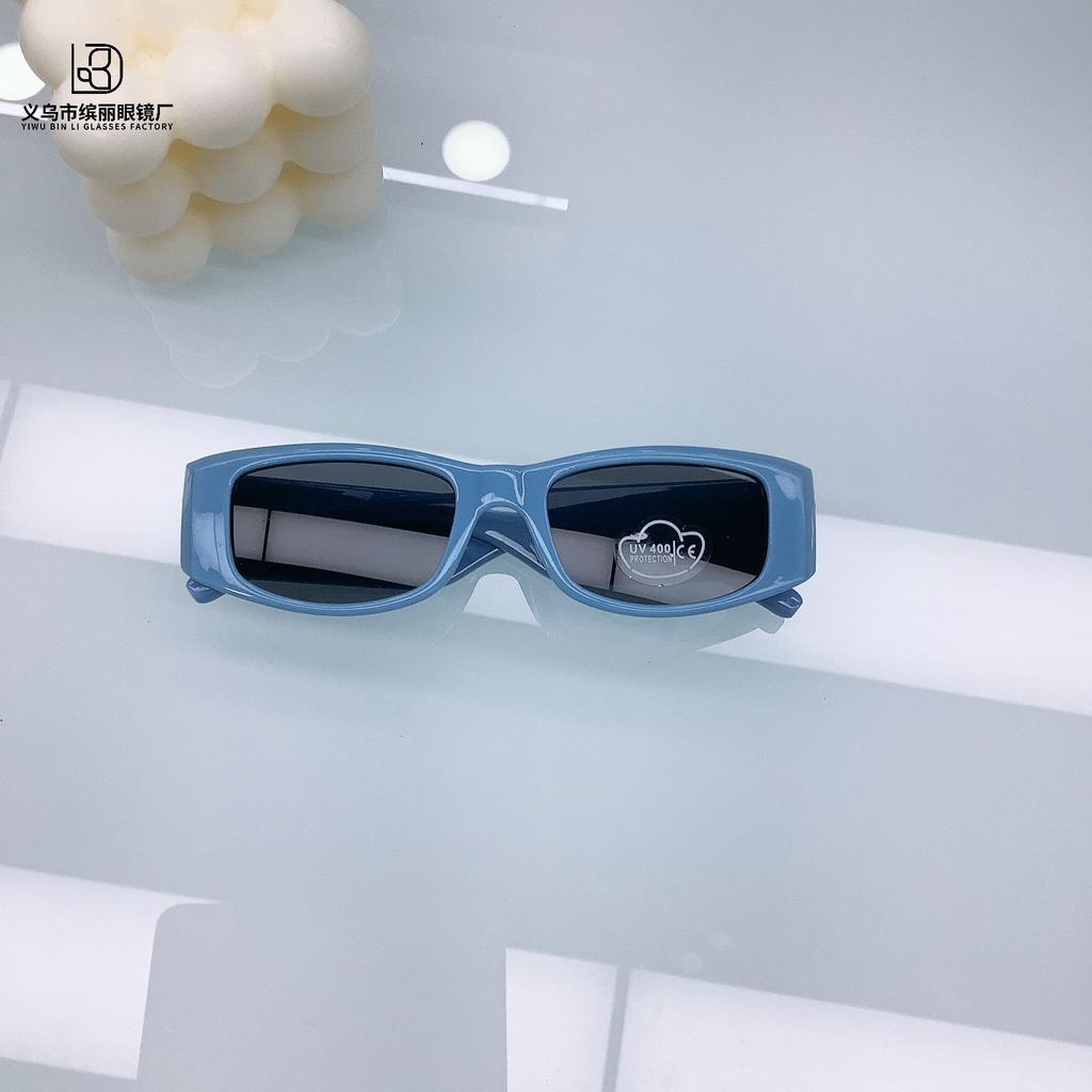 Retro Simple Children'S Sunglasses Outdoor Sunscreen Glasses Fashionable Foreign Style Boys And Girls Sunscreen Sunglasses