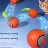 Игрушка для кошек, интерактивная игрушка для кошек, умная интерактивная игрушка для кошек, мяч, двухскоростная регулировка, сменный хвост