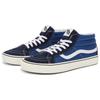 Vans SK8 Mid-Top Fashion and Comfortable Anti-Slip Wear-Resistant Skate Shoes Unisex Sneaker Denim-Blue VN0A391F5TU