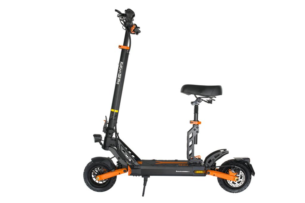 KuKirin G2 Pro Off-Road Electric Scooter Adults 600W Brushless Motor 48V 15.6Ah Battery 58km Range Dual Suspension Brakes