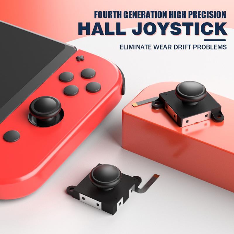 1 шт. Джойстик на эффекте Холла для Switch/Lite/Oled Joycon Аналоговый стик для большого пальца Без дрифта Магнитный стик Холла