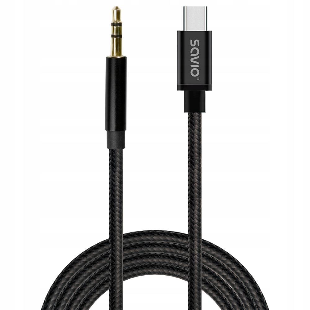 Savio Cl-187 Minijack Cable (3.5 ) - Usb Type C 1 1 Pc